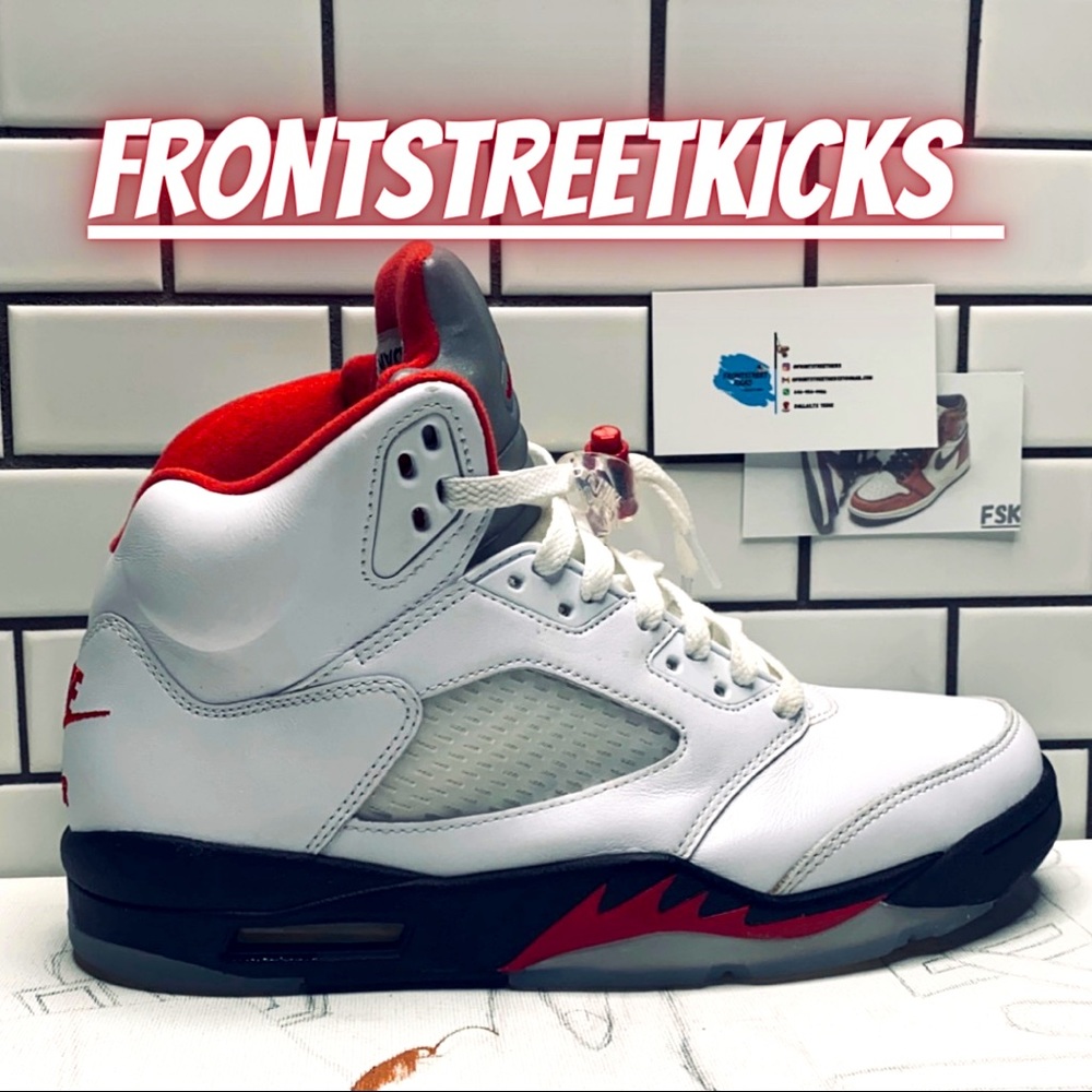 OG Jordan 5’s “Fire Red”